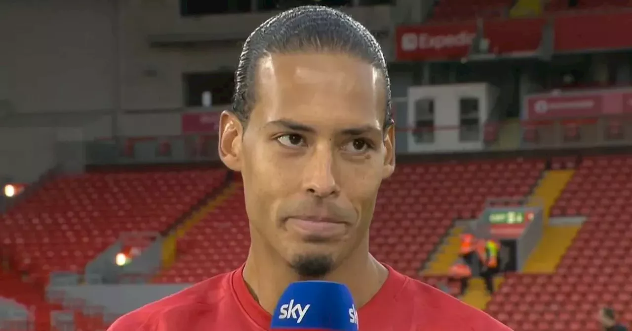 Virgil van Dijk comments leave Man United with £94m question to answer