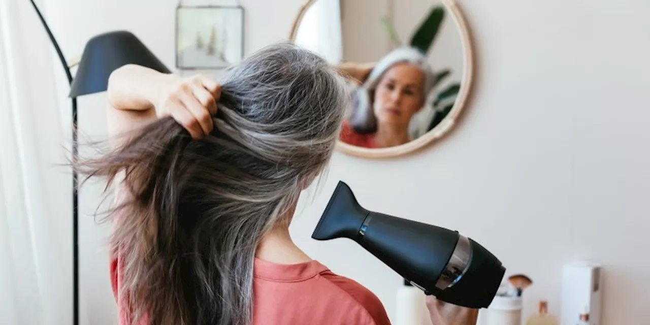 This Is A Top Colorist's No. 1 Tip To Keep Gray Hair Shiny & Bright