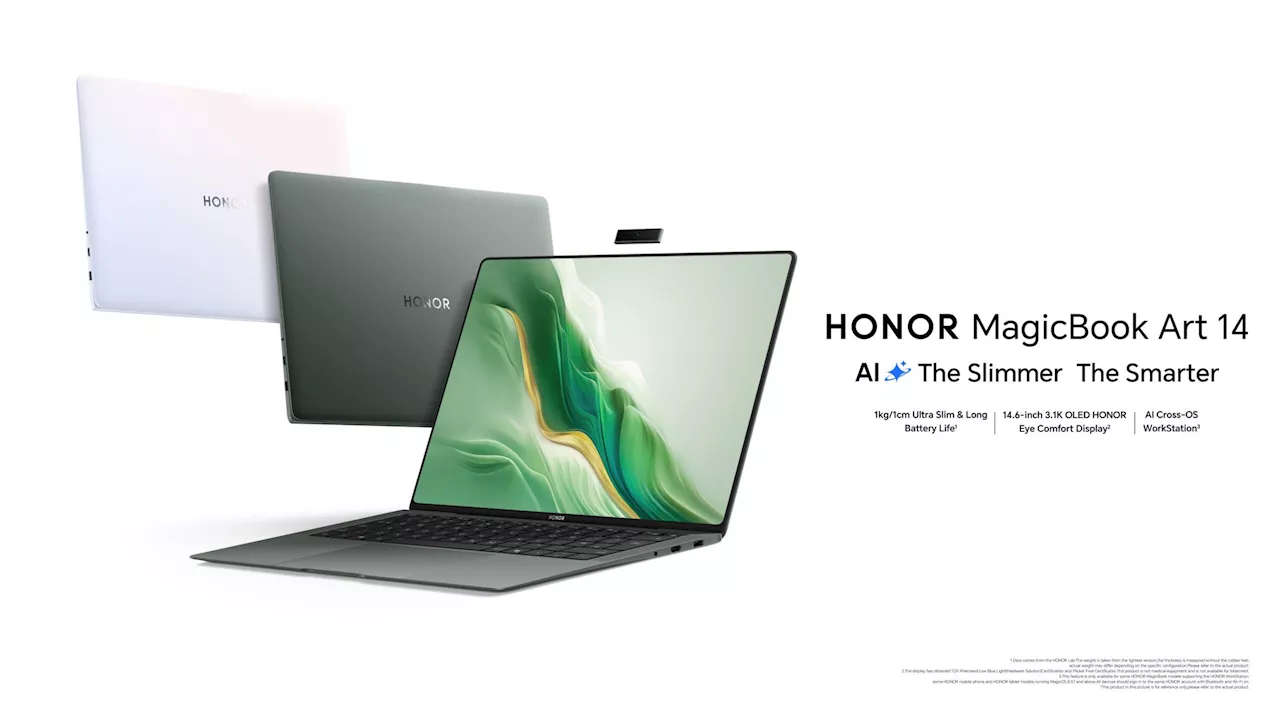 HONOR debuts new state-of-the-art laptop HONOR MagicBook Art 14 at IFA 2024