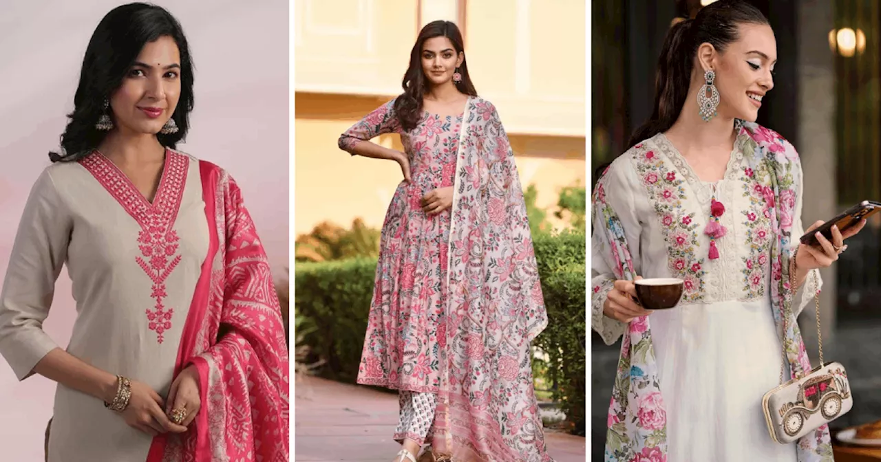 Amazon Offers: एथनिक वीक सेल के लाइव होते ही Salwar Suit Set मिल रहे हैं 599 रुपये की शुरुआती कीमत में