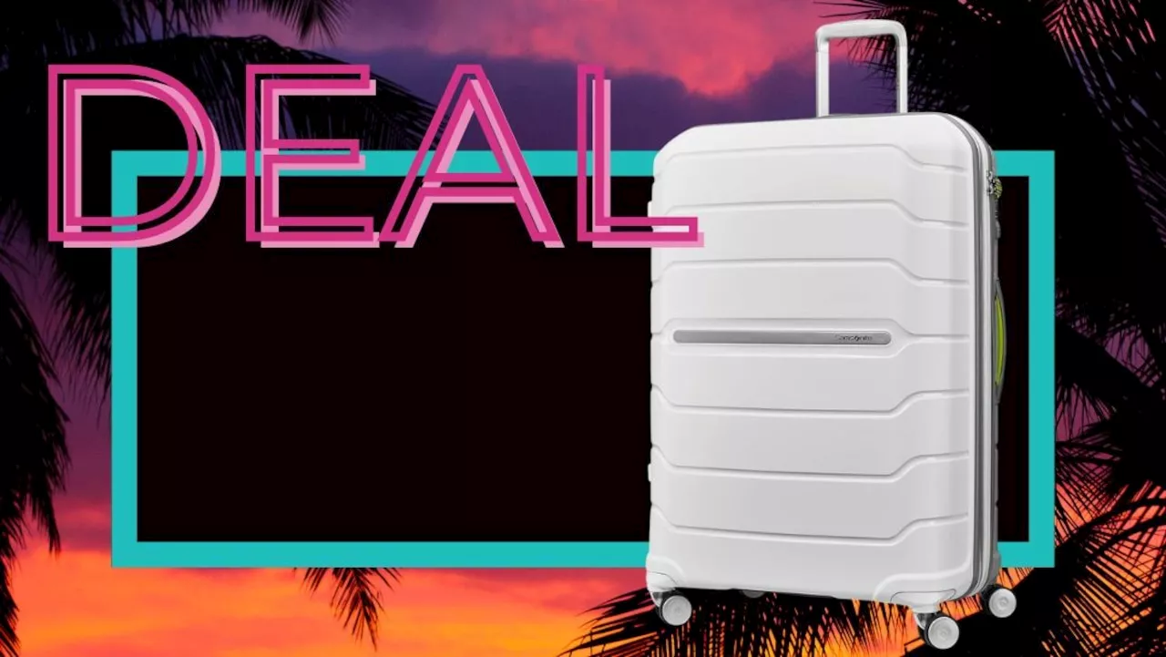 Amazon has this white-hot Samsonite Freeform Hardside Suitcase on sale for less than $200