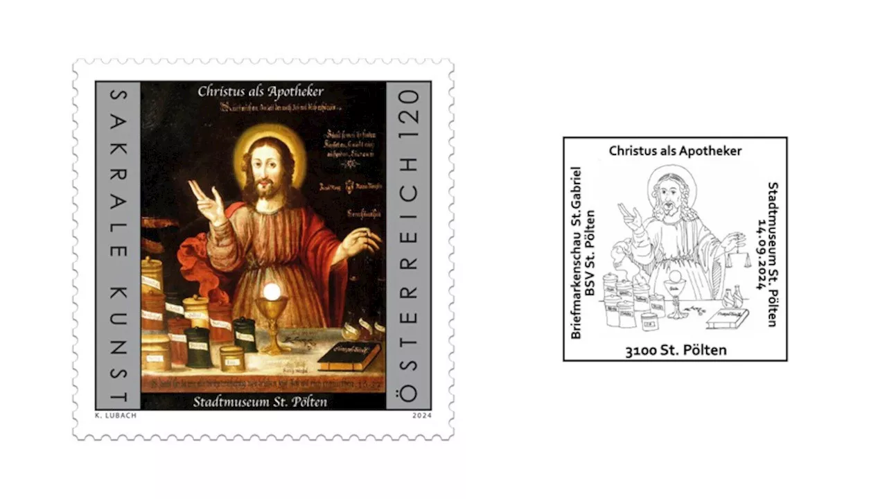 BSV St. Pölten präsentiert neue Sonderbriefmarke im Rathaus