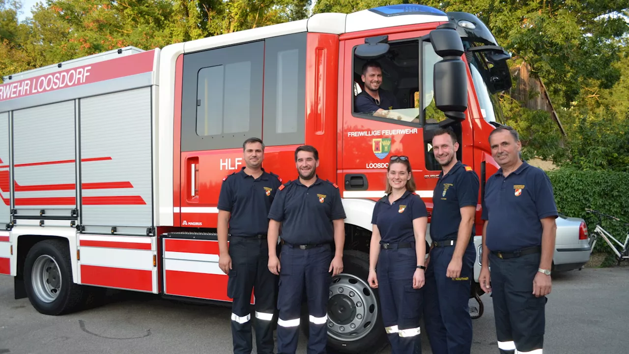 Neues Feuerwehrauto mit Fest begrüßt