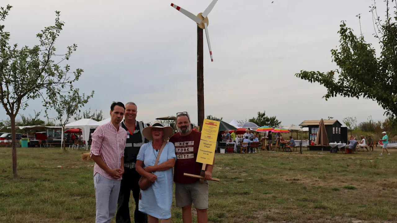 Windkraft-Gegner trafen sich in Neuaigen