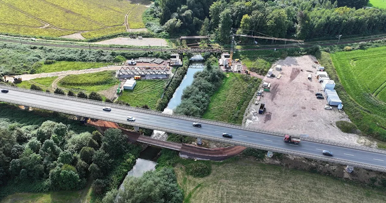 Neue Bahnbrücke in Kirchlengern kommt: Strecke wird gesperrt