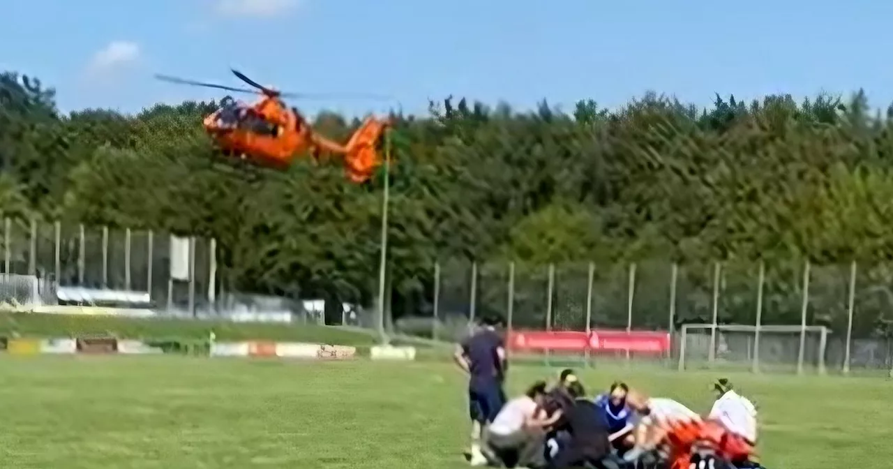 Unfall überschattet B-Jugend-Derby in Bielefeld