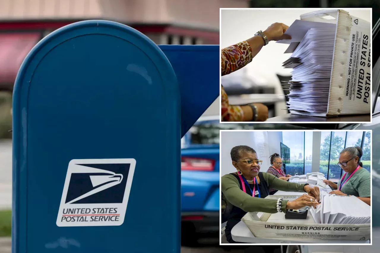 Election officials warn that widespread problems with USPS could disrupt voting