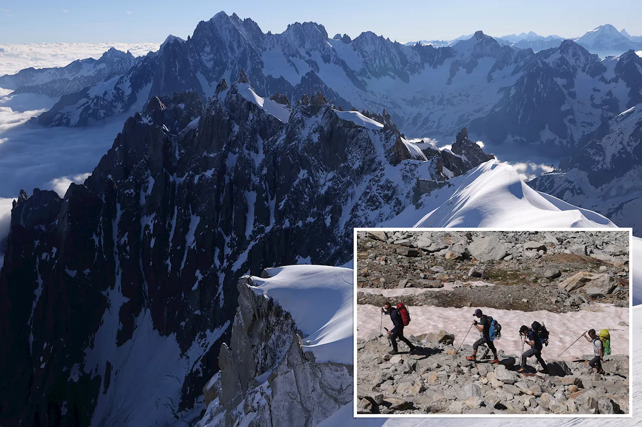 Four mountain climbers die 'of exhaustion' just short of reaching summit in French Alps: officials