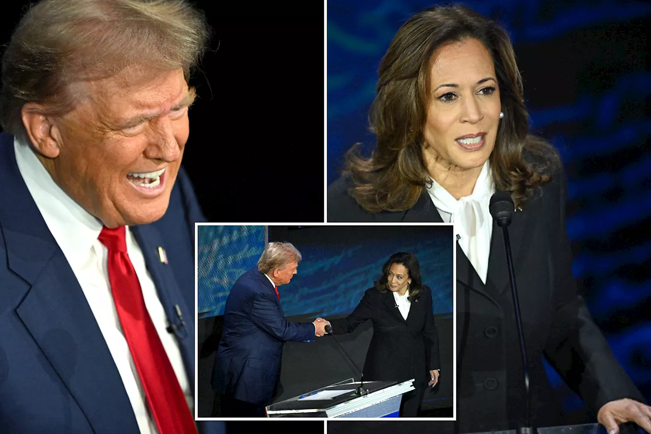 Kamala Harris opens up narrow lead over Donald Trump post-Philadelphia debate: poll