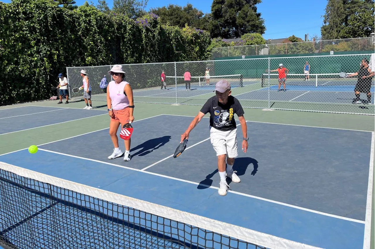 Alameda pickleball player, 92, part of a diverse, growing Island crowd