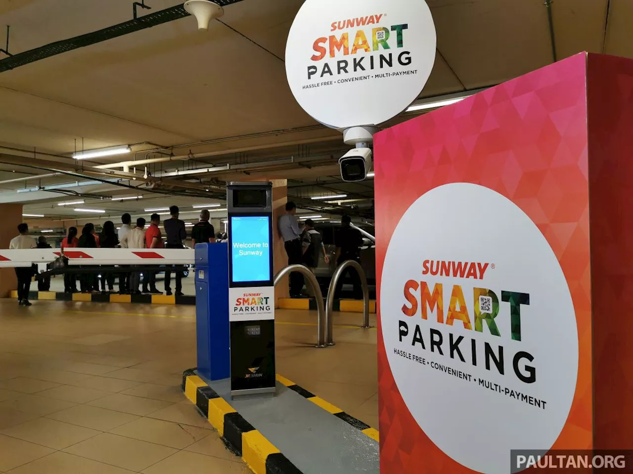 Sunway smart parking system with plate recognition previewed – multiple e-wallet options, Q1 2020 roll-out