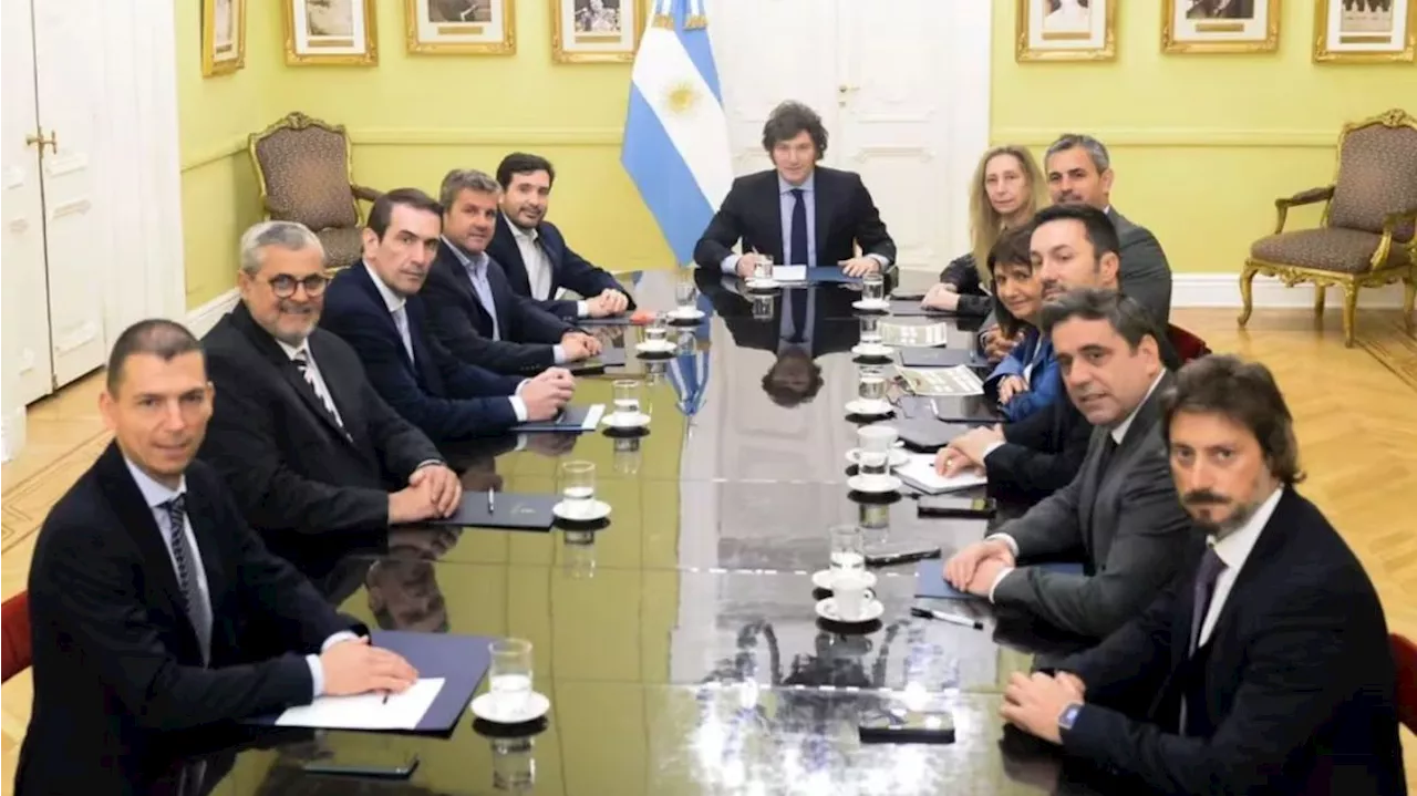 El Gobierno se reunió con diputados colaboracionistas de la UCR en Casa Rosada