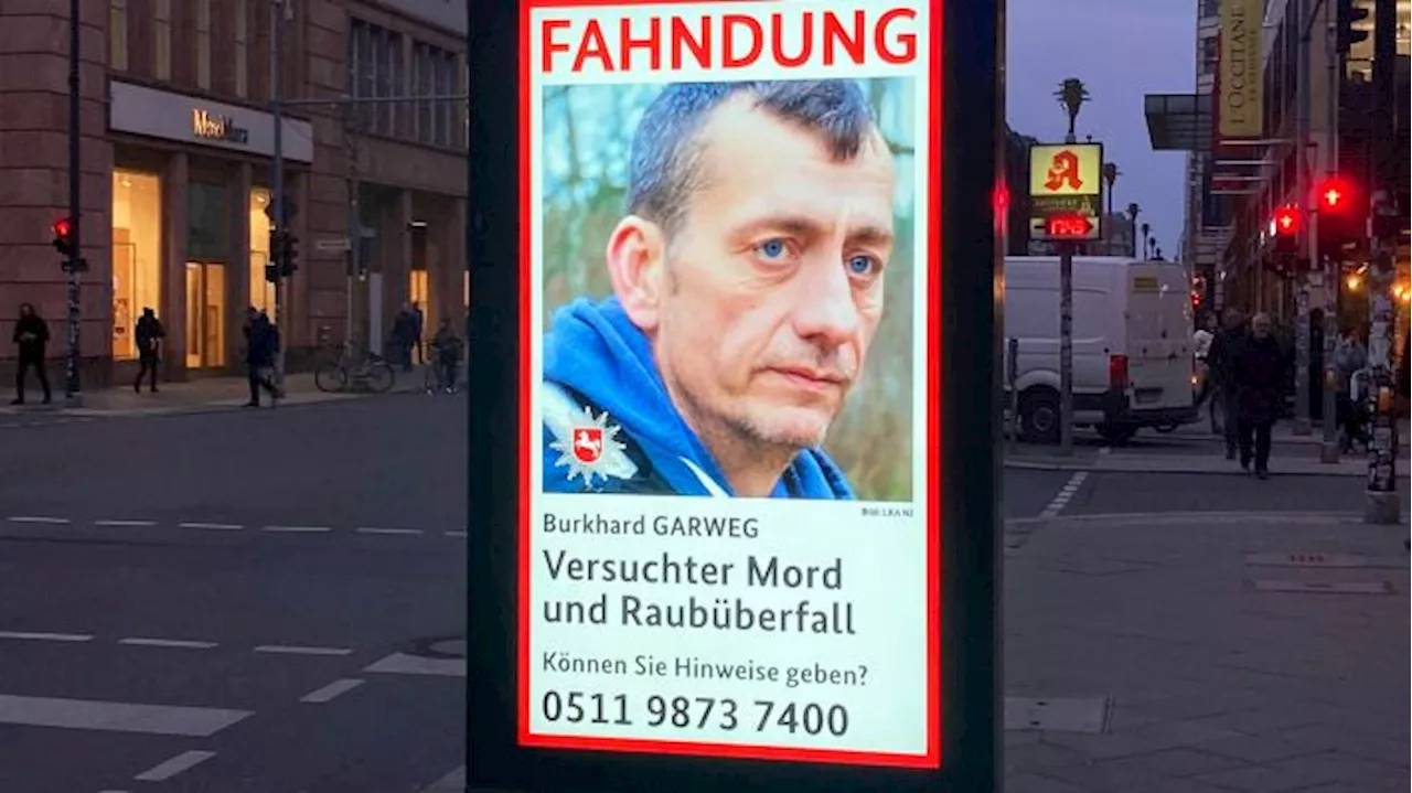 Polizei will Videos mit aktuellen Bildern des RAF-Terroristen Garweg veröffentlichen