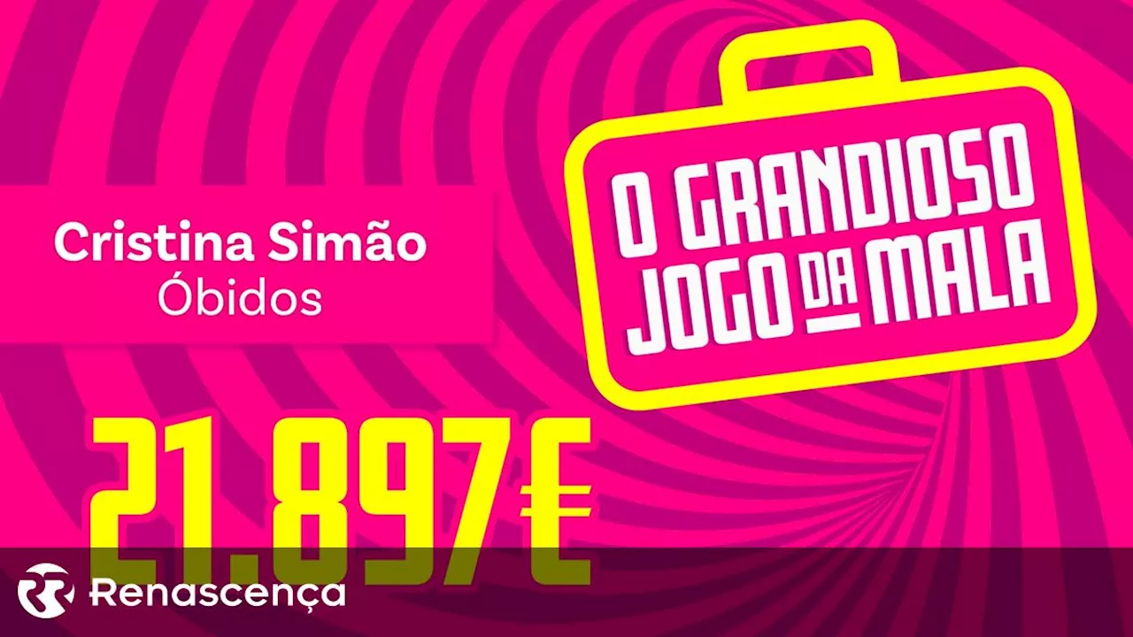 A Cristina Simão ganhou 21.897€! - Renascença V+