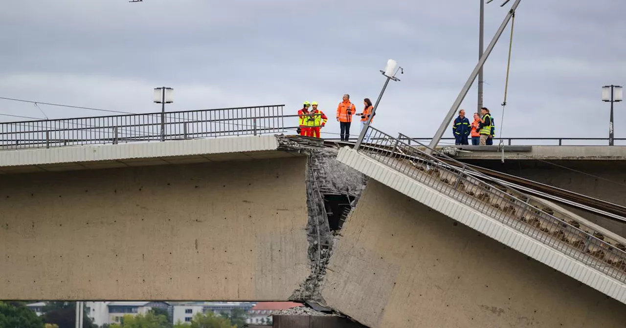 Brückeneinsturz in Dresden: Was darüber bekannt ist