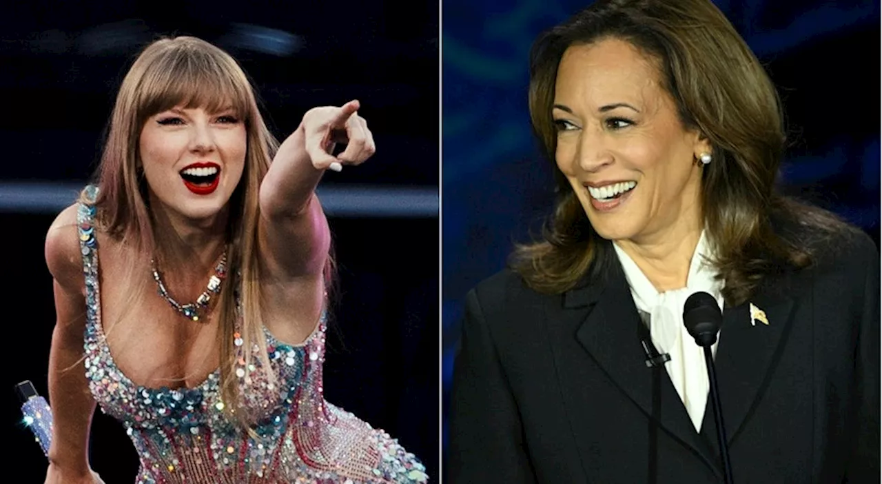 Taylor Swift apoia Kamala Harris após debate vitorioso contra Donald Trump