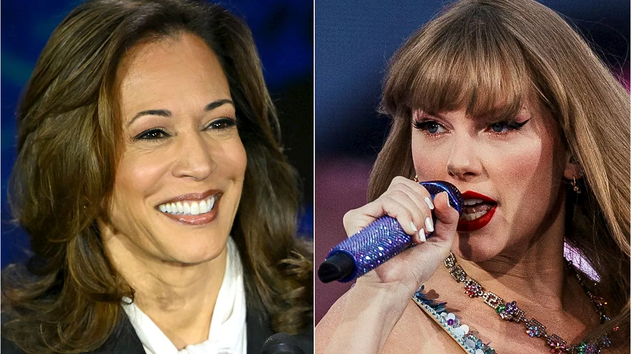 Taylor Swift anuncia que votará por Kamala Harris como presidenta de Estados Unidos