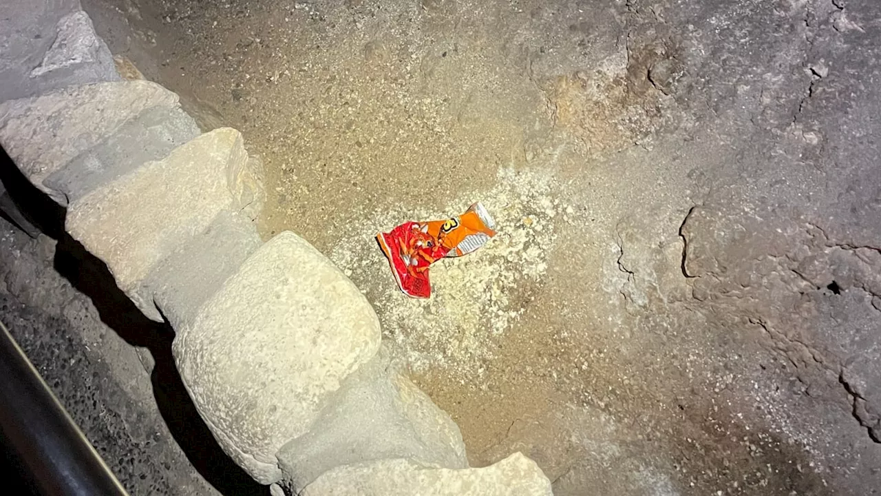 Carlsbad National Park Shares Impact of Discarded Cheetos Bag