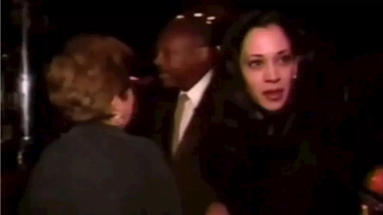 Harris asked if she’s daughter of boyfriend Willie Brown in cringey resurfaced clip