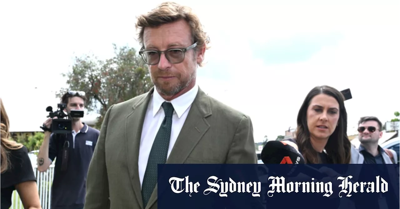 Simon Baker avoids conviction for drink-driving charge