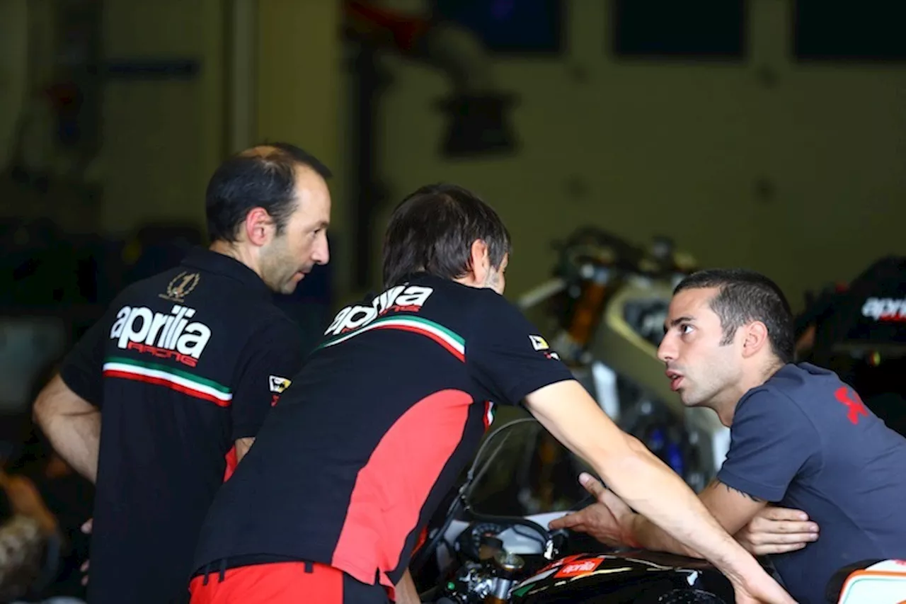 Marco Melandri: Er lobt sein Aprilia-Team