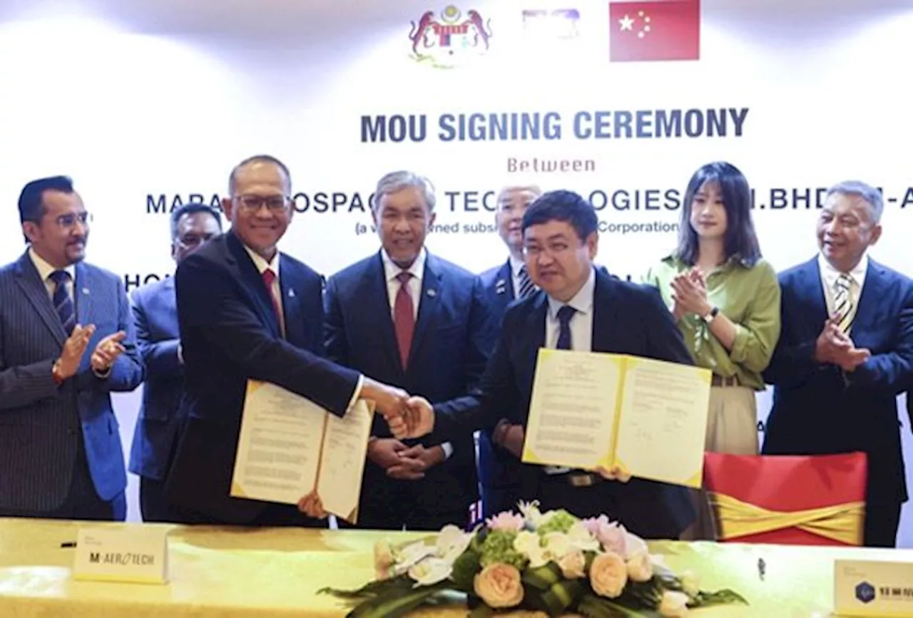 Malaysia, China to explore new areas of UAV construction, says Zahid