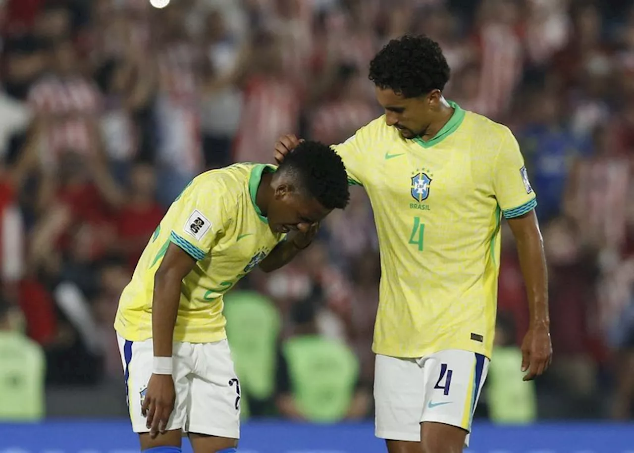 Soccer-Lacklustre Brazil slump to 1-0 defeat in Paraguay