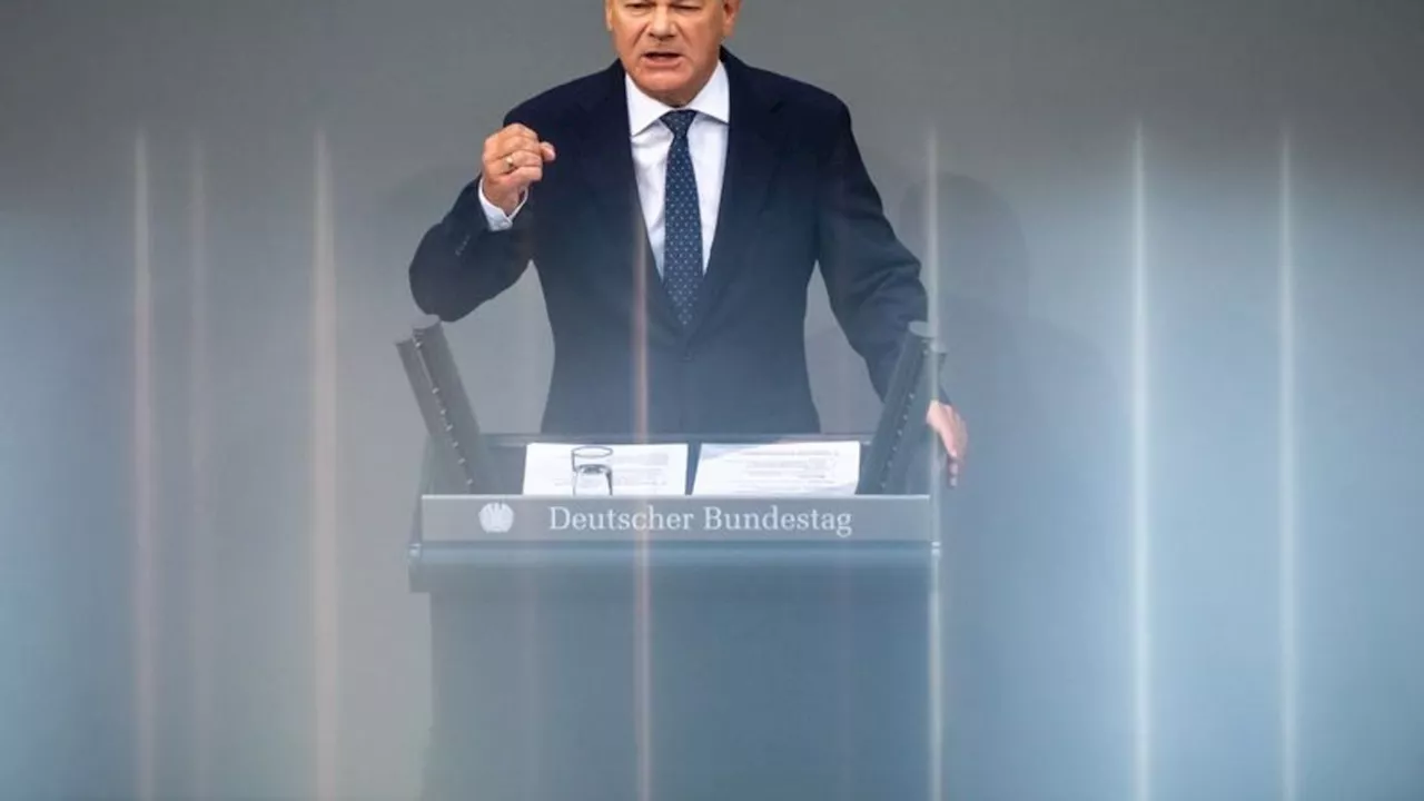 Generaldebatte im Bundestag: Scholz-Frontalangriff gegen Merz: Nur 'Sprücheklopfen'