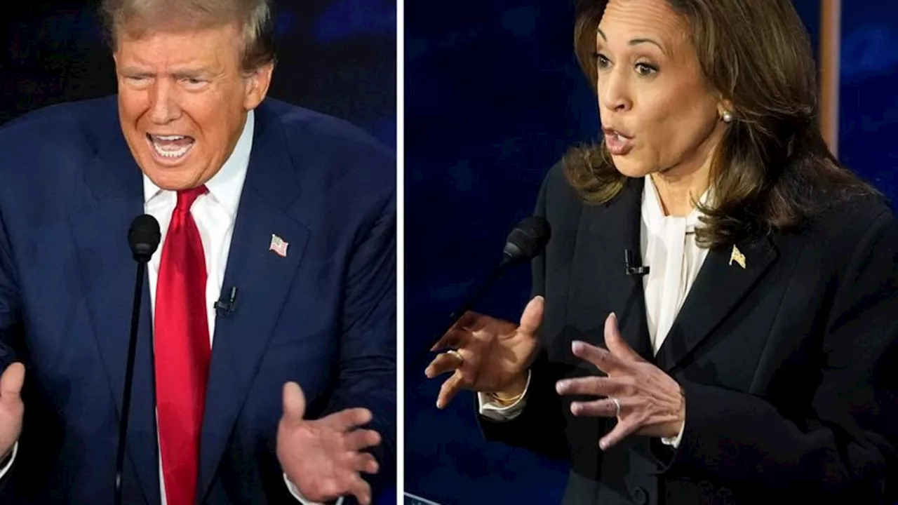 TV-Duell: Showdown: Trump und Harris bei TV-Duell im Angriffsmodus