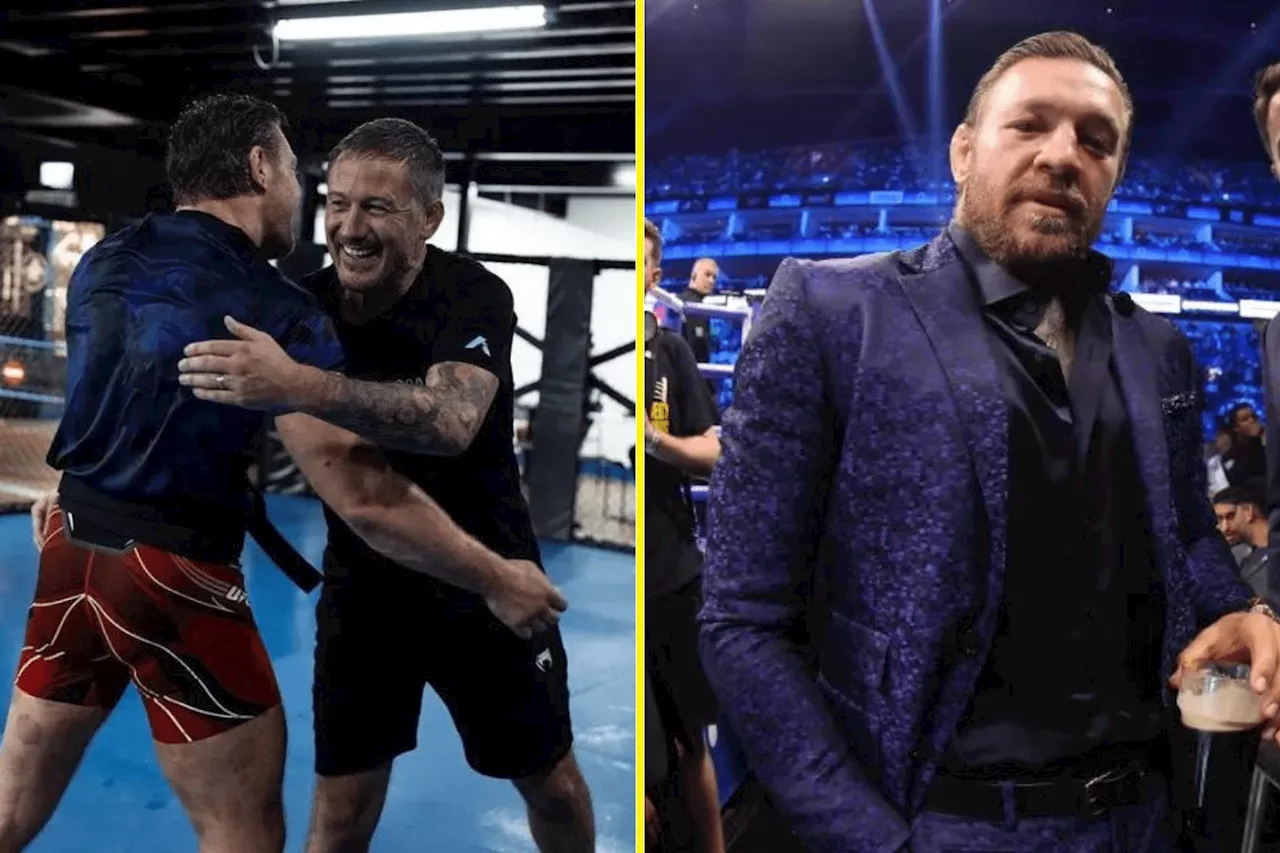 Conor McGregor’s coach insists he’s ready to fight right now – even though he’s currently on a booze tour...