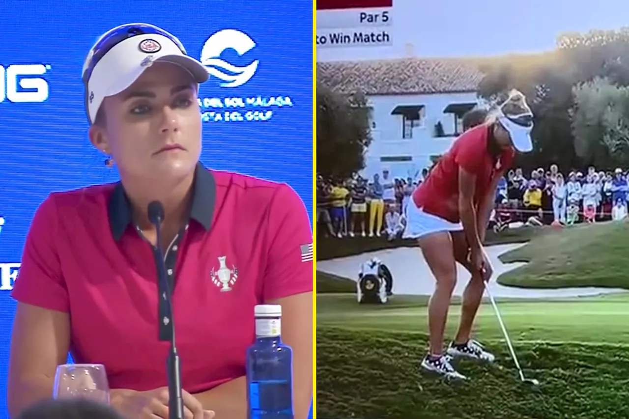 – Lexi Thompson left reporter stunned in awkward Solheim Cup moment...