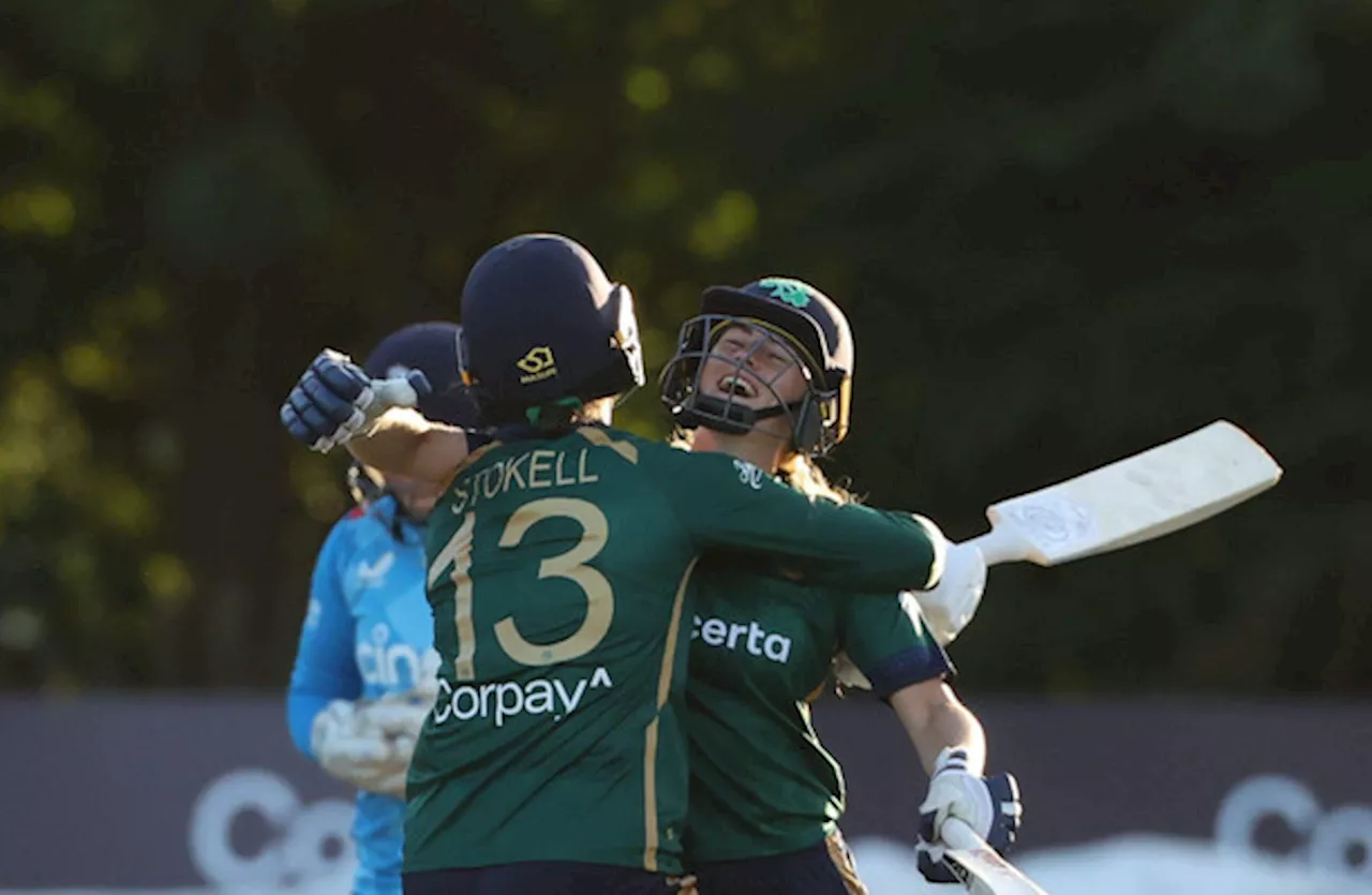 Alana Dalzell hits winning runs to give Ireland dramatic victory over England