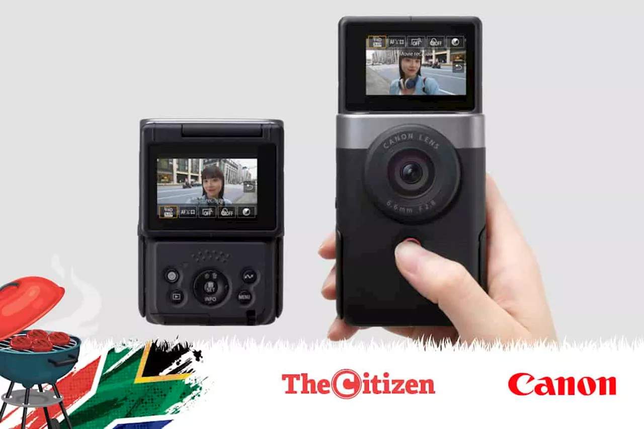 WIN: A Canon PowerShot V10 Vlog Camera valued at R10 000!