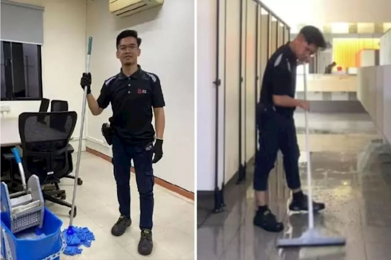 Cleaner's $2.4k salary gives M'sia family comfortable life