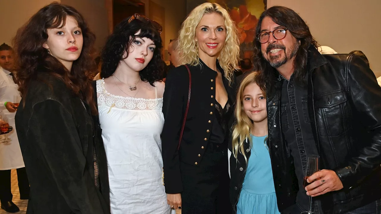 Dave Grohl’s daughters delete social media accounts after Foo Fighters star admits ‘fathering child out...