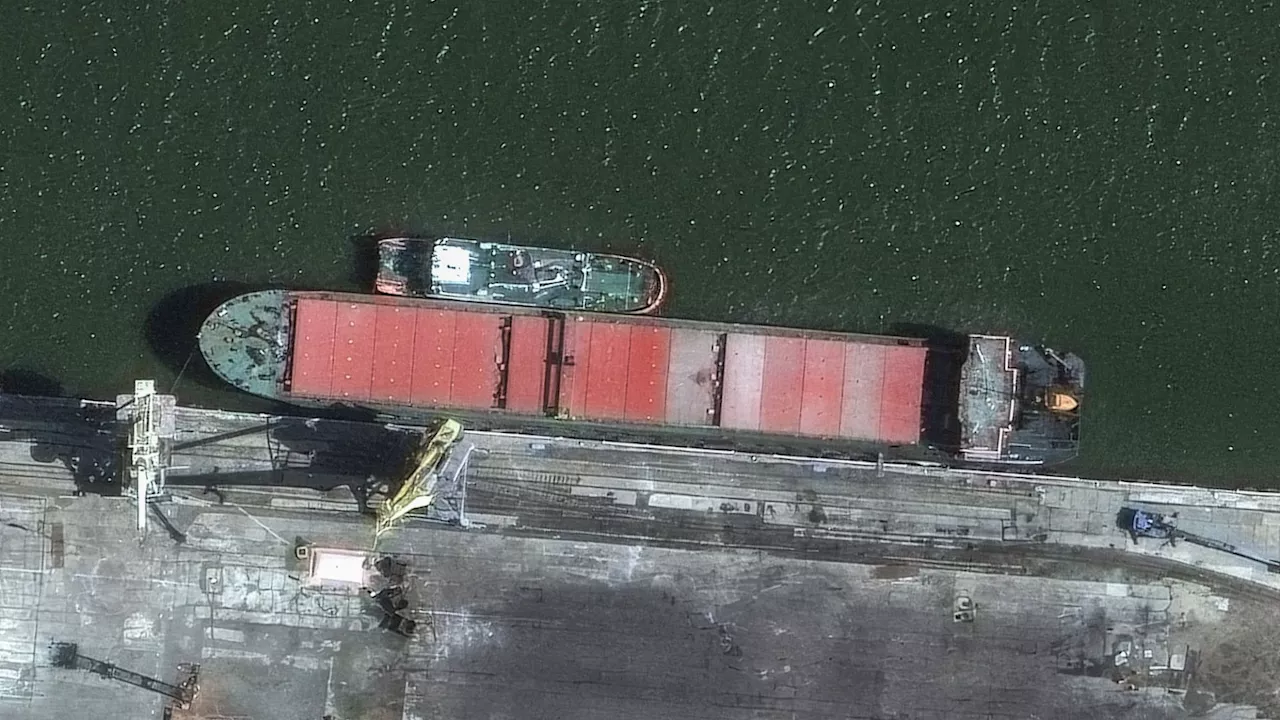 Satellite pics show ship ‘delivering Iranian missiles to Russian port in secret mission’ in ‘direct threat...