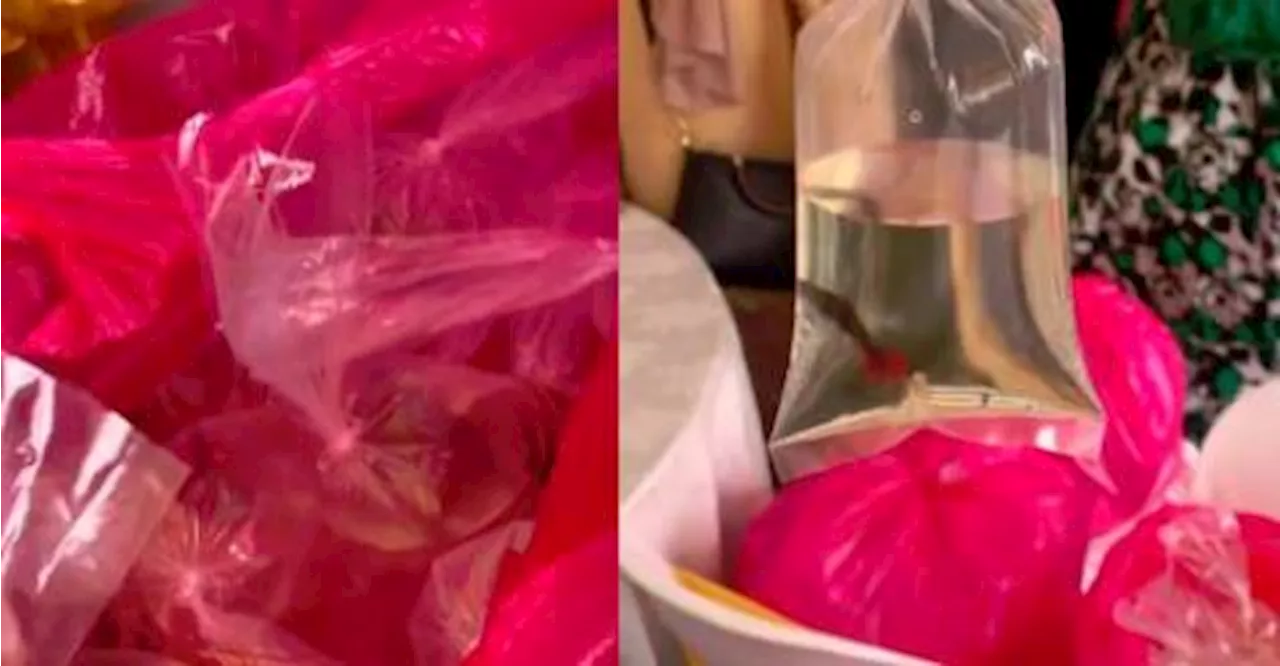 Fighting fish as wedding door gift, mixed reaction from netizens