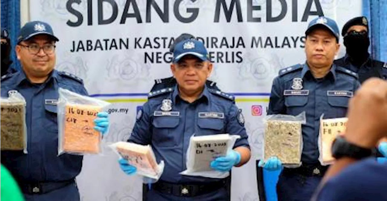 Perlis customs seize syabu worth over RM2 mln