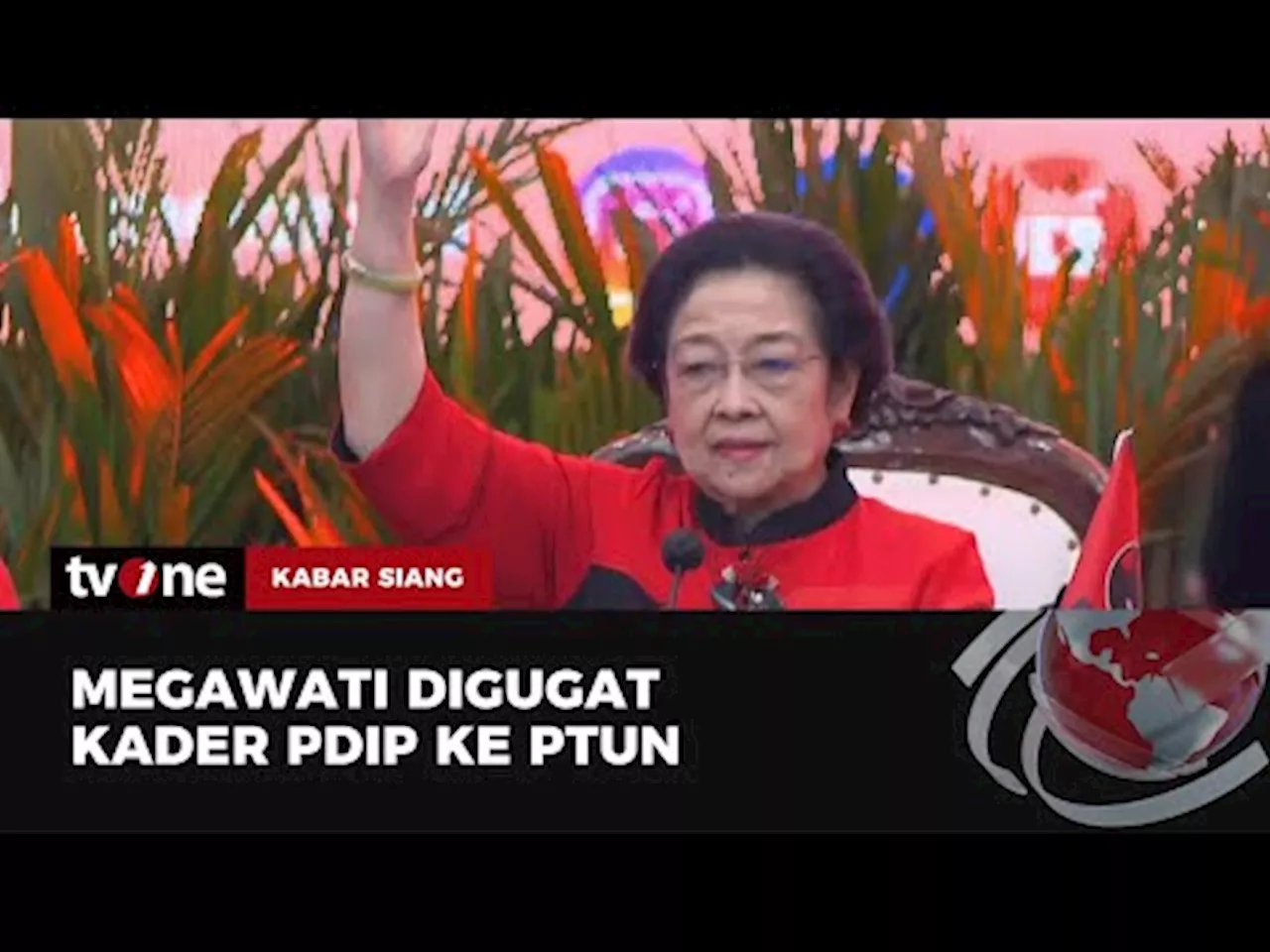 Empat Kader PDIP Gugat Megawati ke PTUN Terkait SK Perpanjangan Kepengurusan