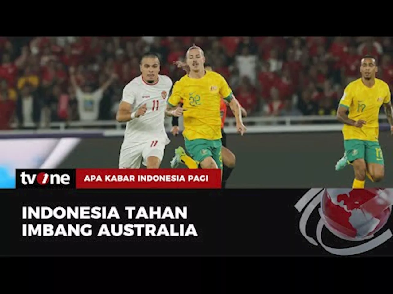 Indonesia Tahan Imbang Australia Kualifikasi Piala Dunia 2026