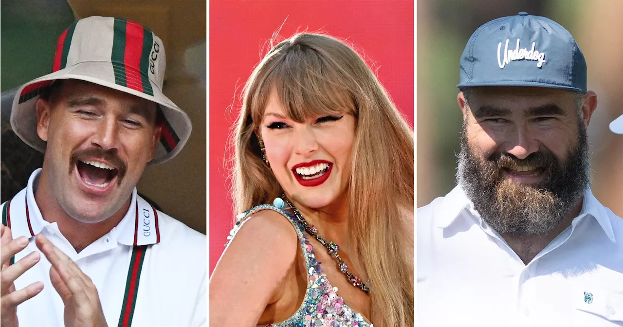 Travis Kelce and Taylor Swift Laughed When Jason Said 'Tits' on ESPN