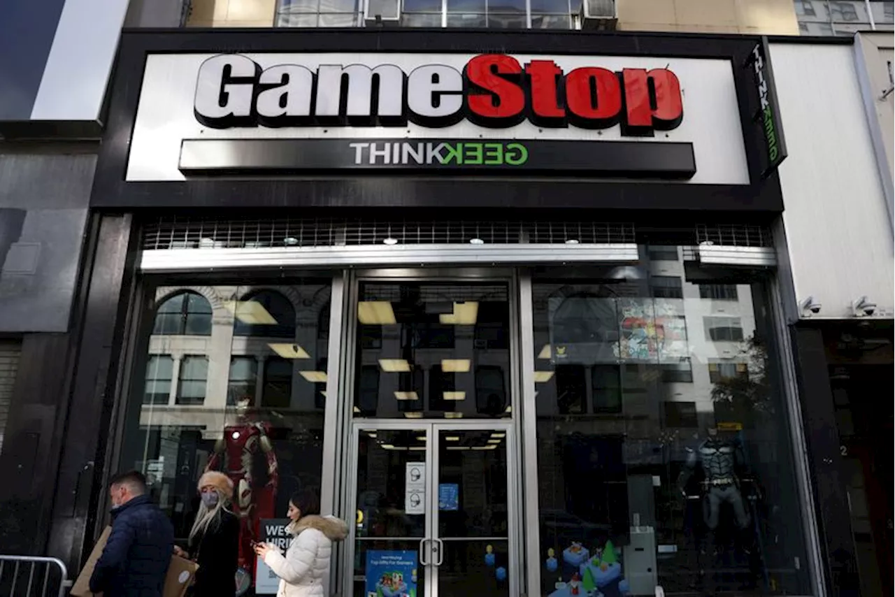 Meme stock GameStop slumps as revenue drop fans turnaround doubts