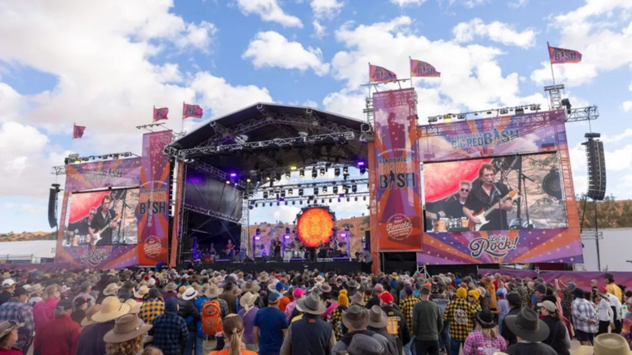 Outback music festival The Big Red Bash announces it will be taking a break in 2025