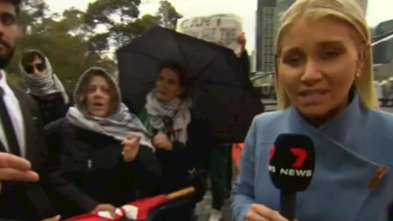 7NEWS Chief Crime Reporter Cassie Zervos receives death threat after covering Melbourne protest