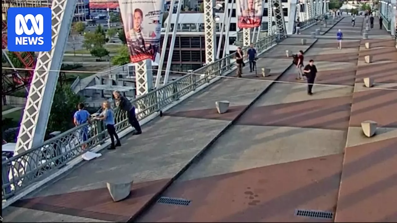 Jon Bon Jovi helps talk woman down from ledge on Nashville bridge