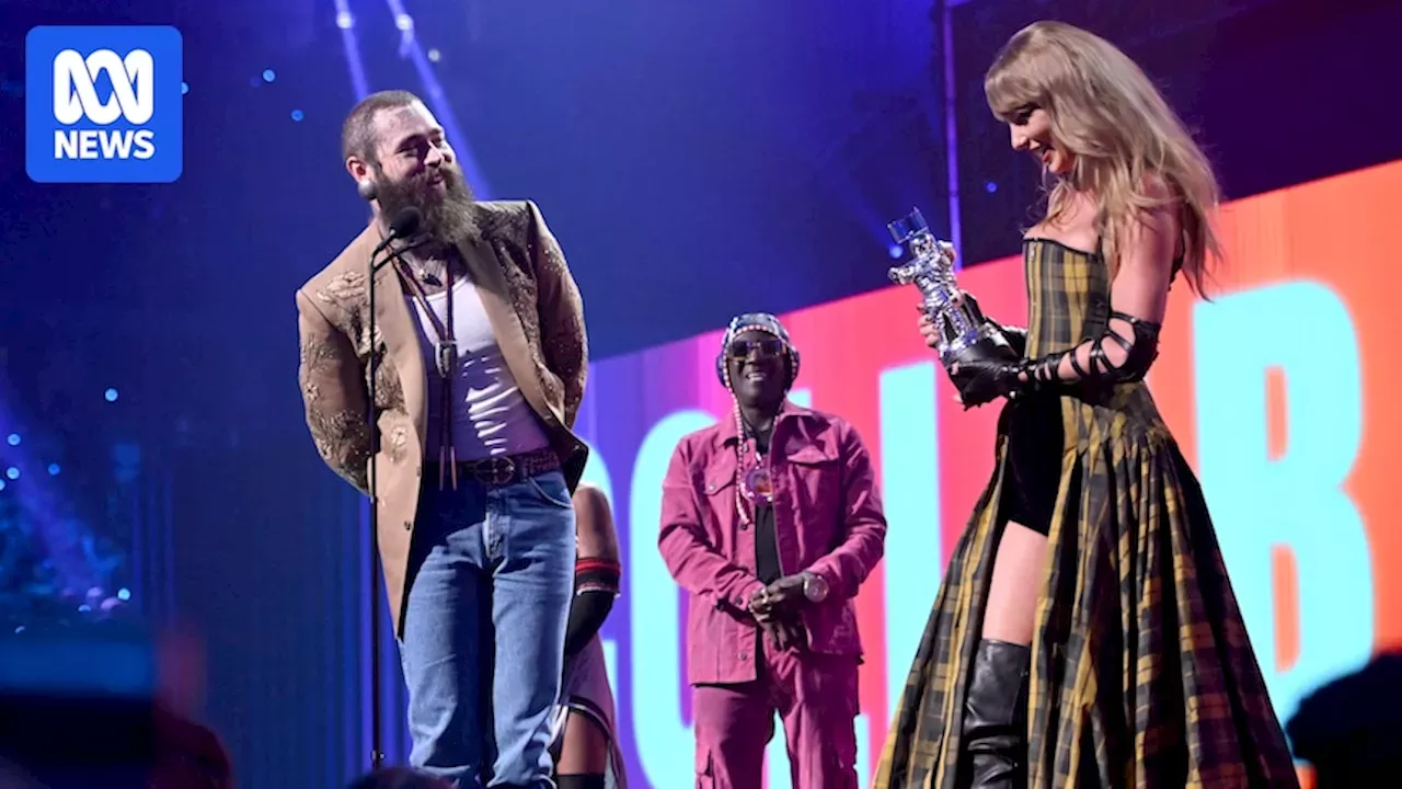 VMA Taylor Swift and Post Malone win biggest award of the night and