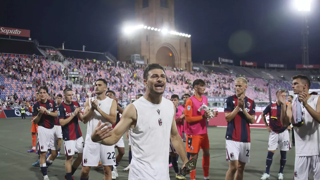 Bologna preparing for Champions League debut without 4 key members of last season's team