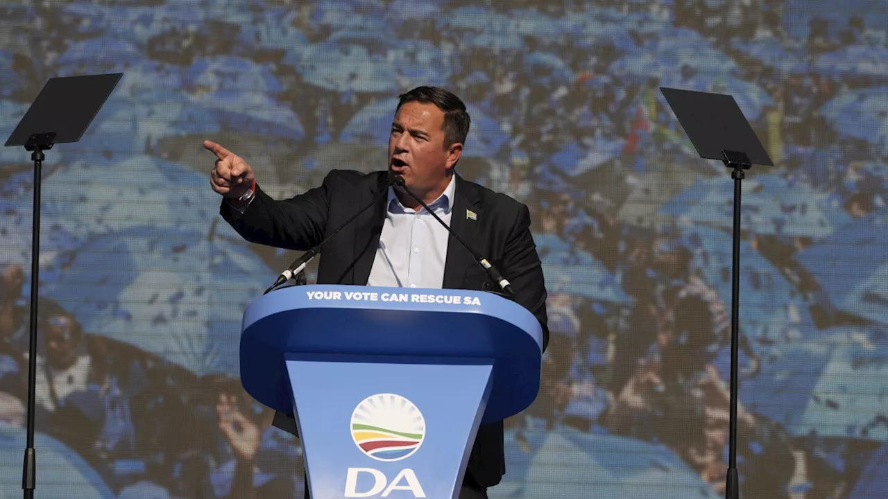 Conflict in South Africa's coalition government is 'not catastrophic,' says major party leader