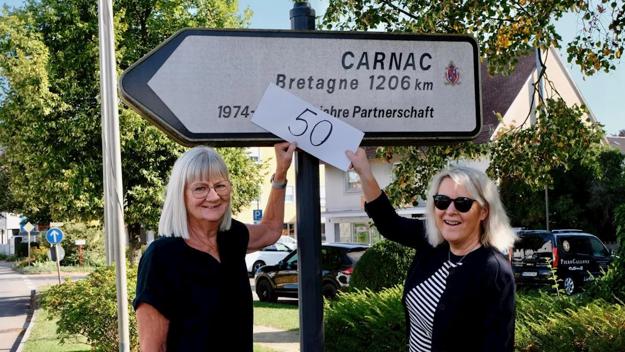 Illertissen und Carnac: 50 Jahre grenzüberschreitende Freundschaft