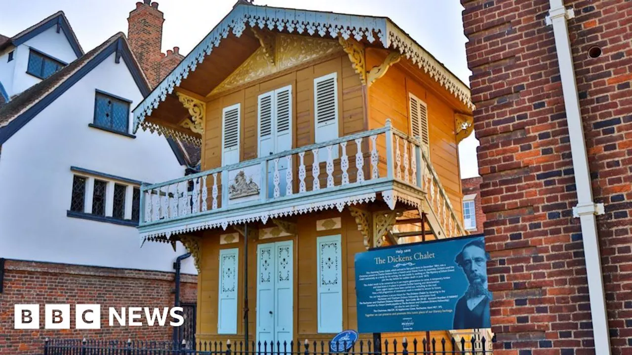 Rochester: Charles Dickens' writing chalet opens to public